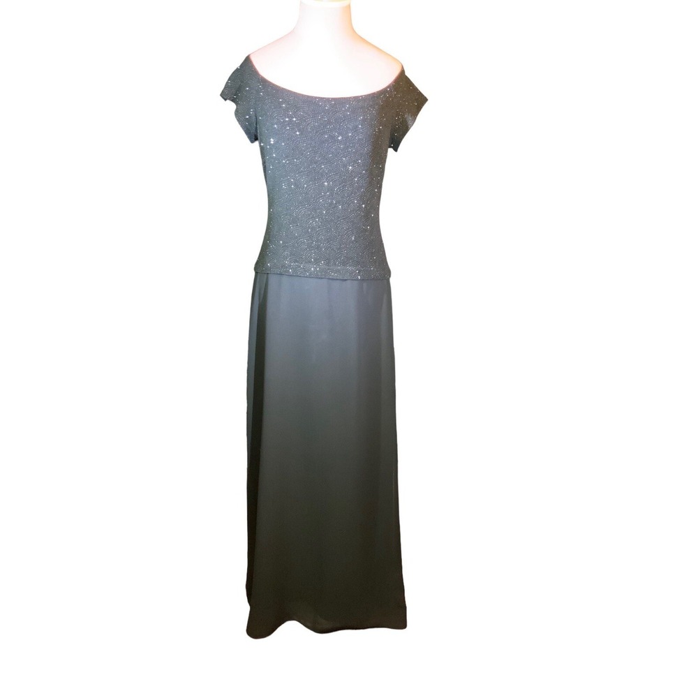 CACHET Ladies Column Evening Gown Sz 8 RN #61248